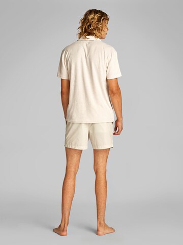 Calvin Klein Swimwear Μπλουζάκι σε μπεζ