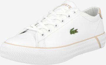 LACOSTE Sneakers laag 'Gripshot' in Wit: voorkant