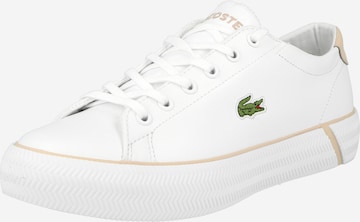 LACOSTE Platform trainers 'Gripshot' in White: front