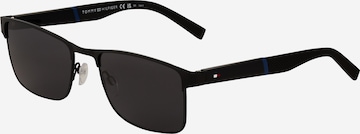 TOMMY HILFIGER Sunglasses in Black: front