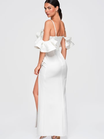 Ombre Abendkleid‌‌‌‌‌‌‌ in Beige