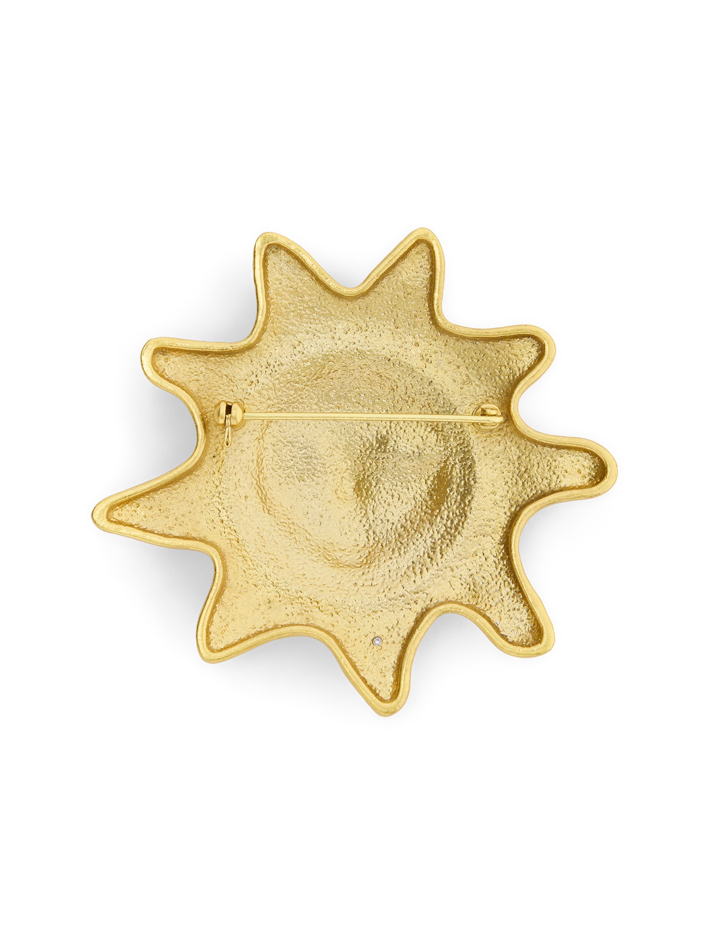 Broche 'Runway' COACH en or