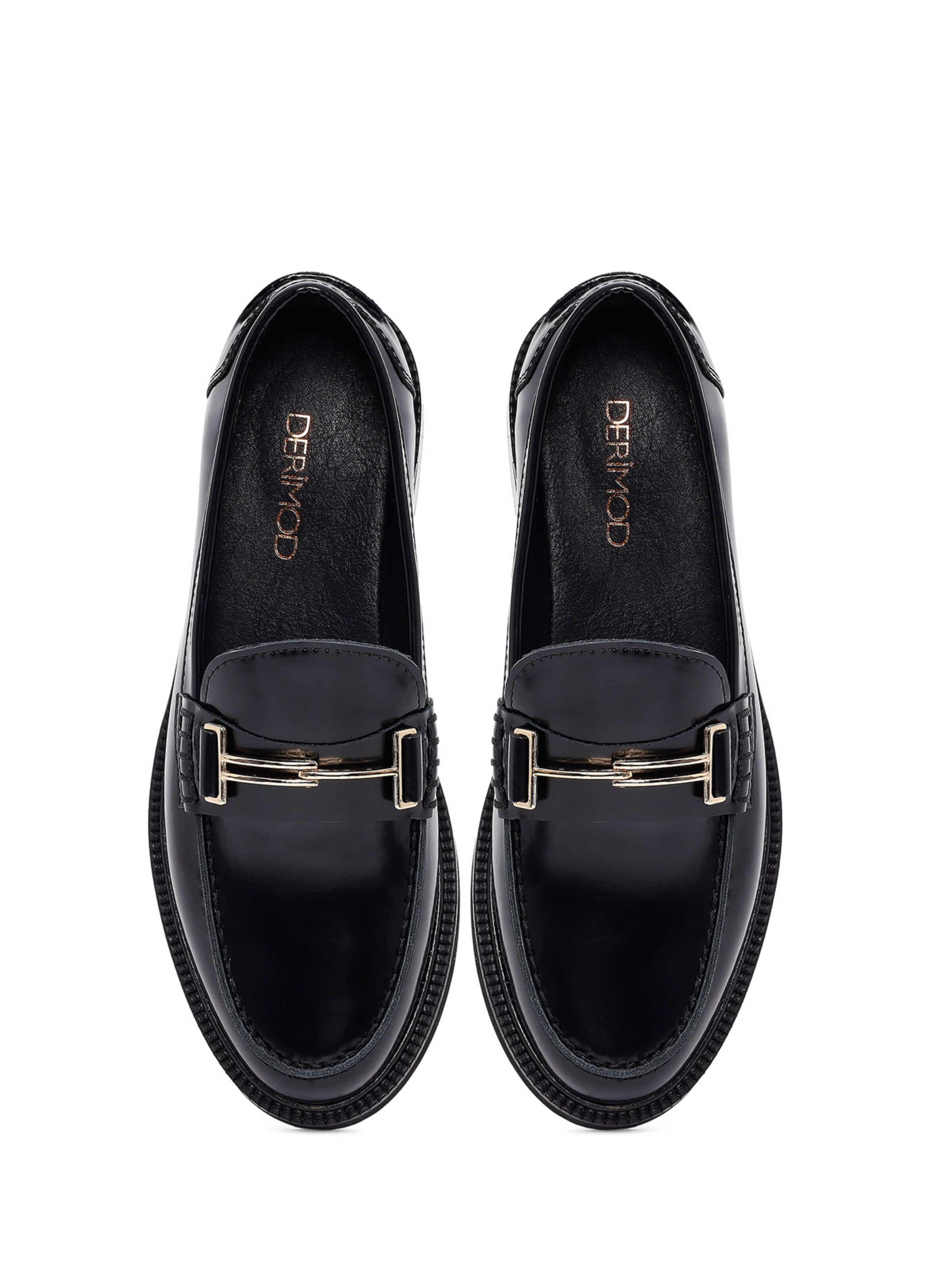 Slipper di Derimod in nero