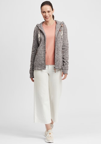 Oxmo Fleecejacke 'Thory' in Grau