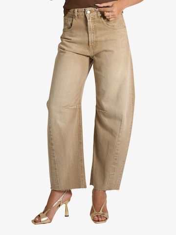 HAVE ONE Loose fit Jeans in Beige: front