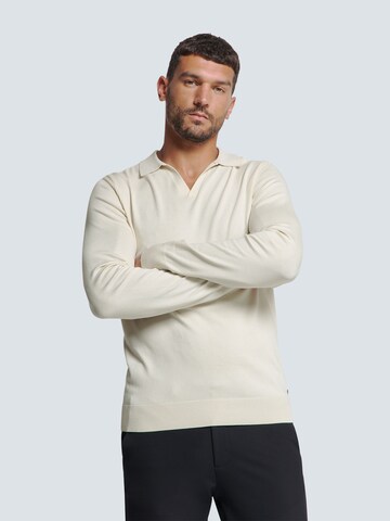 No Excess Sweater in Beige: front