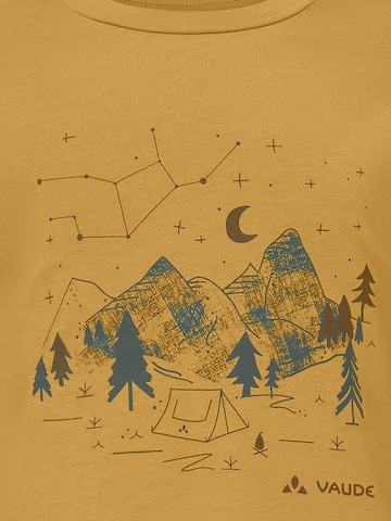 VAUDE Funktionsshirt 'Lezza' in Gelb