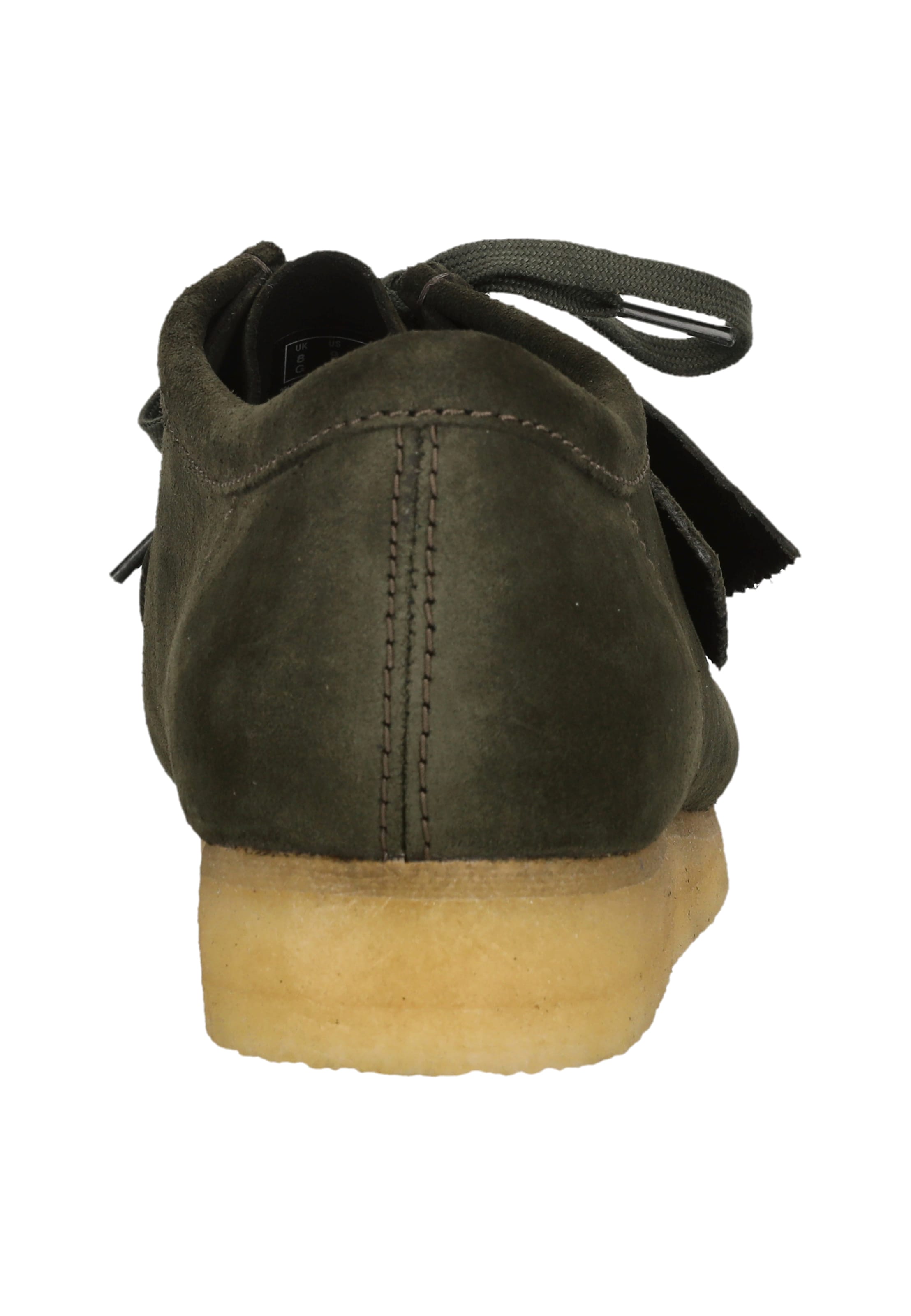 CLARKS Lace-up shoe 'Wallabee Forest' in Green