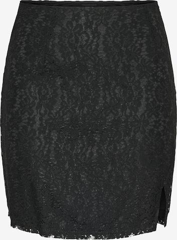 PIECESSuknja 'PCNICKI' - crna boja: prednji dio