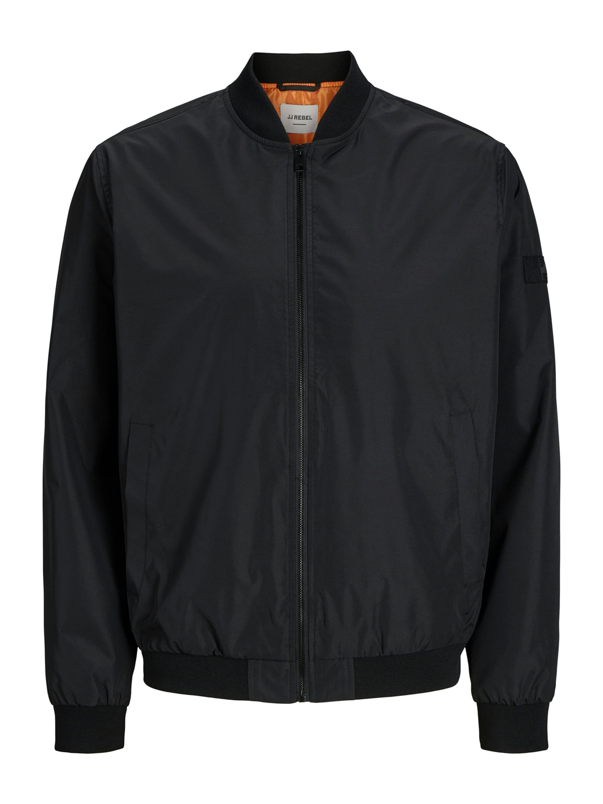JJ Rebel Přechodná bunda – černá: přední strana
