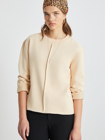 Grimelange Mikina - Béžová: predná strana