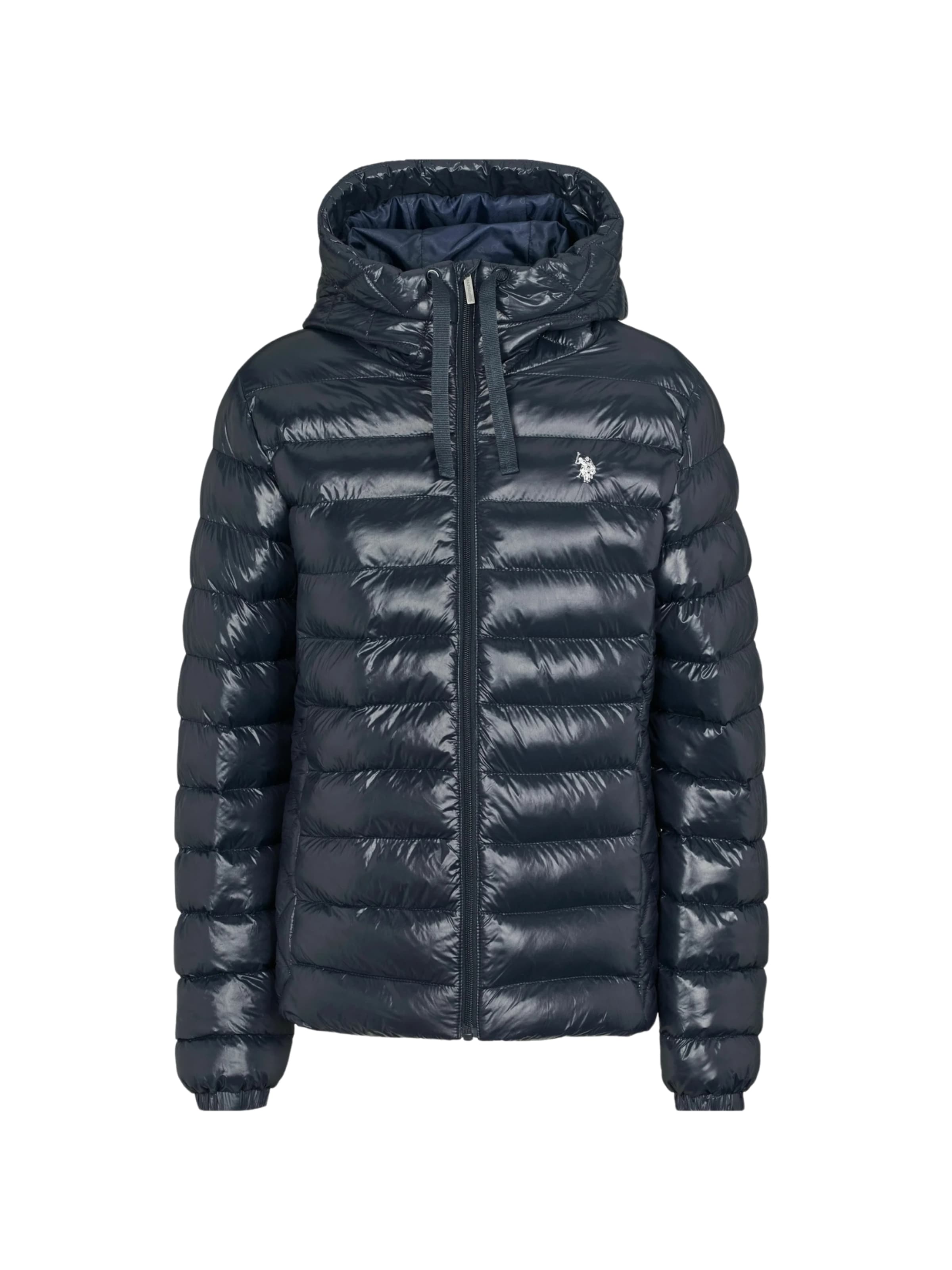 U.S. POLO ASSN. Välikausitakki 'Karma' värissä sininen: etupuoli