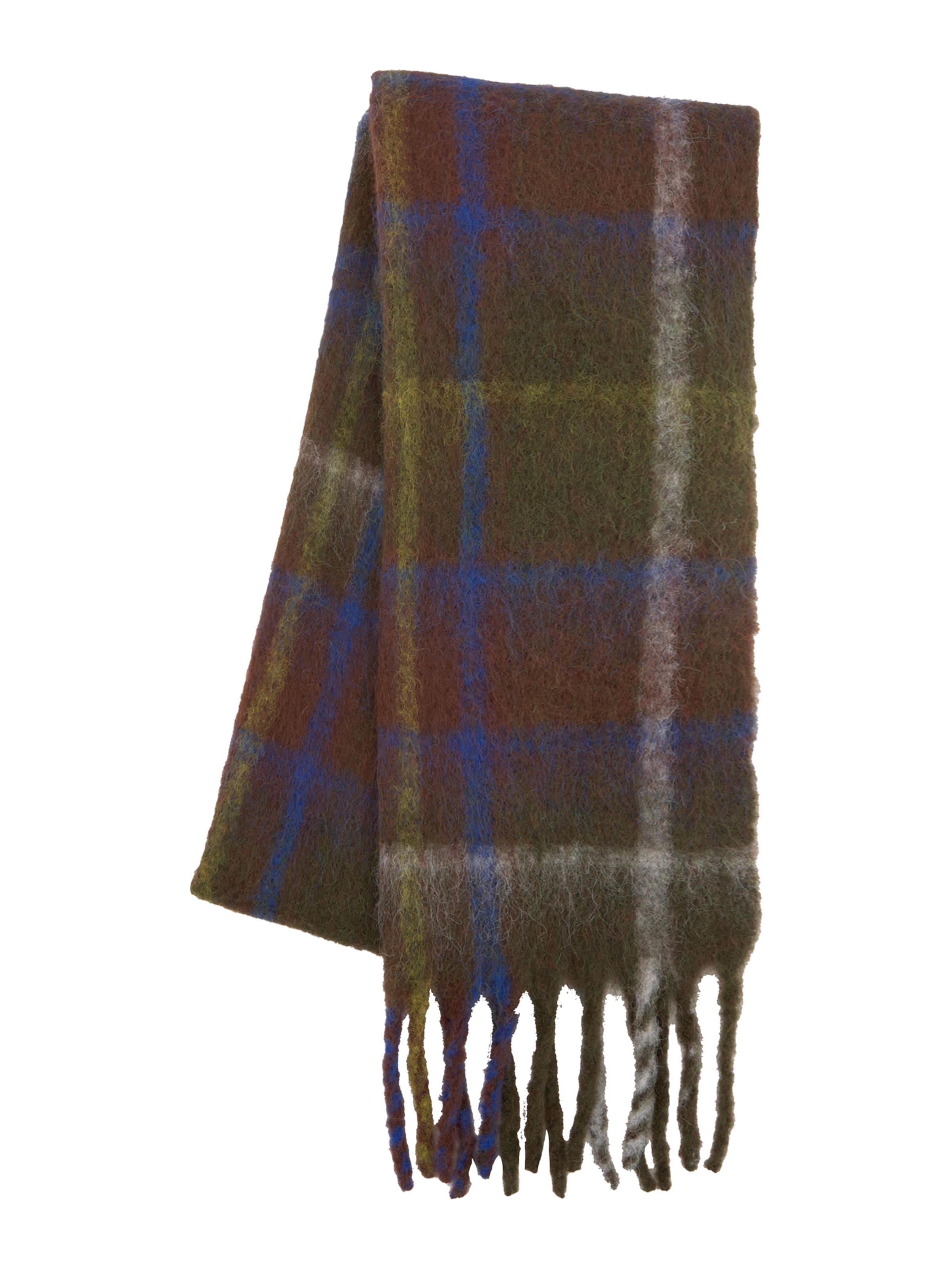 Pull&Bear Sjaal in Groen: voorkant