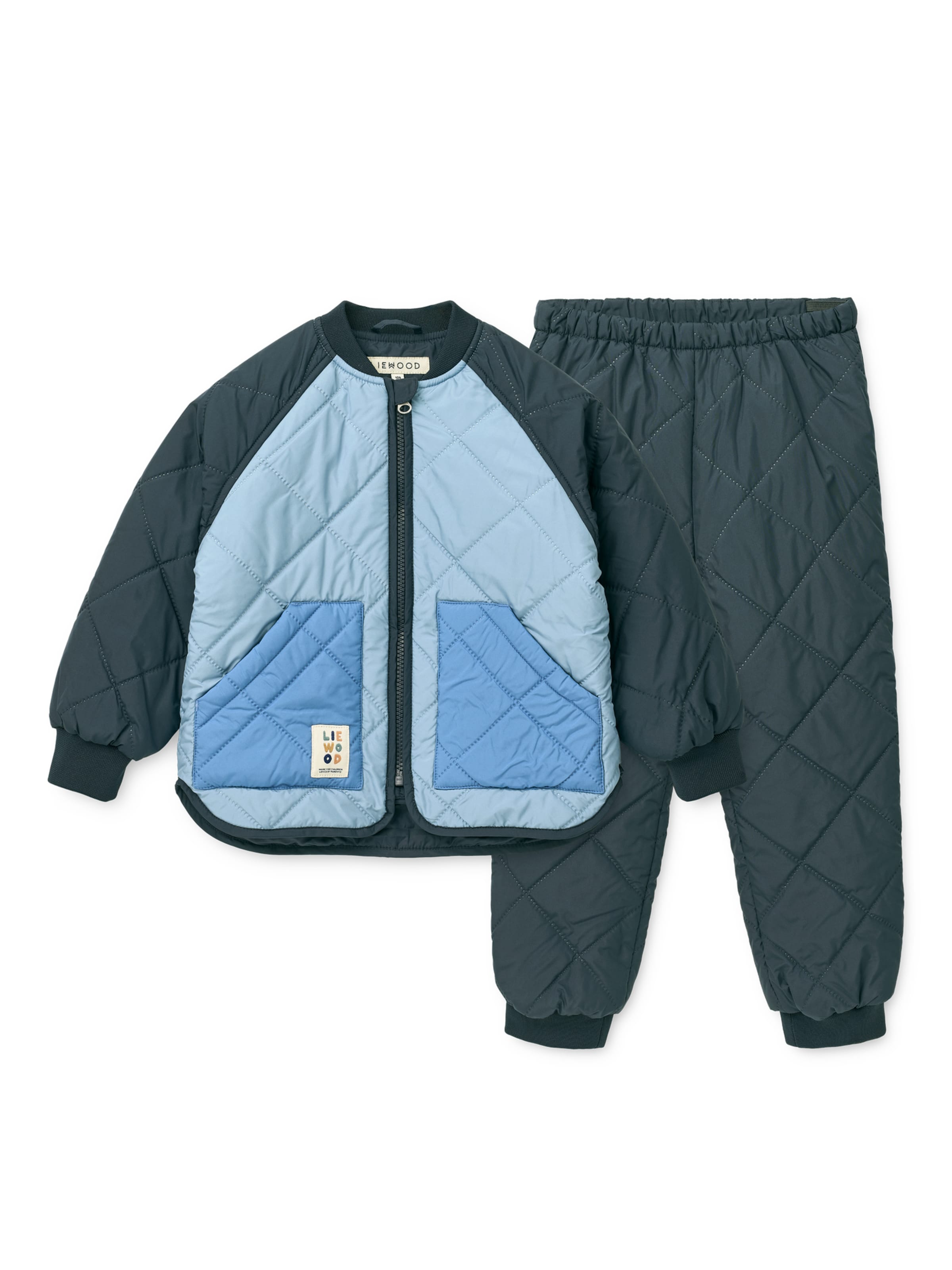 Liewood Zestaw 'Zella' w kolorze niebieski: przód