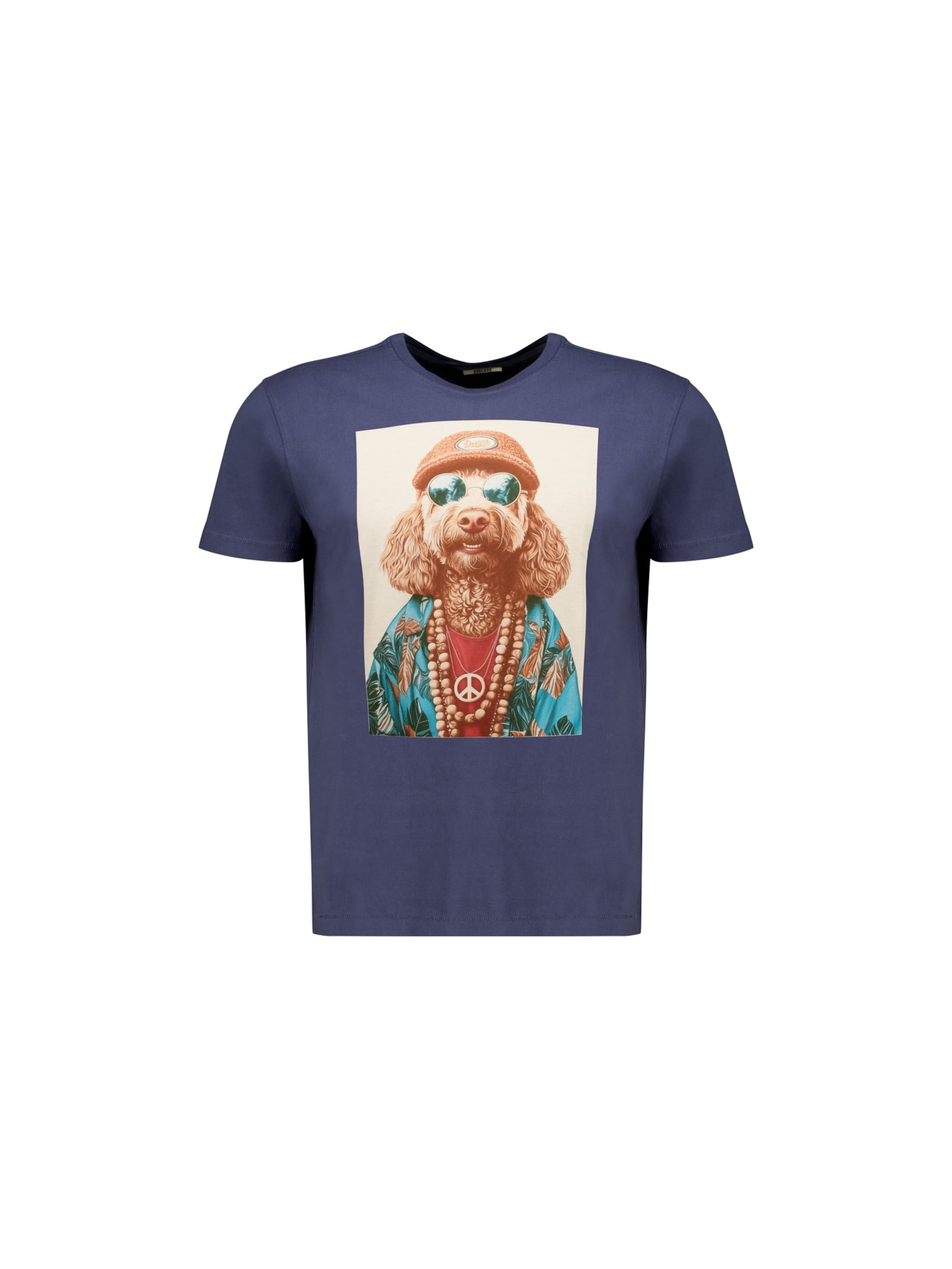 T-Shirt ' CABOSUN ' Deeluxe en violet : devant