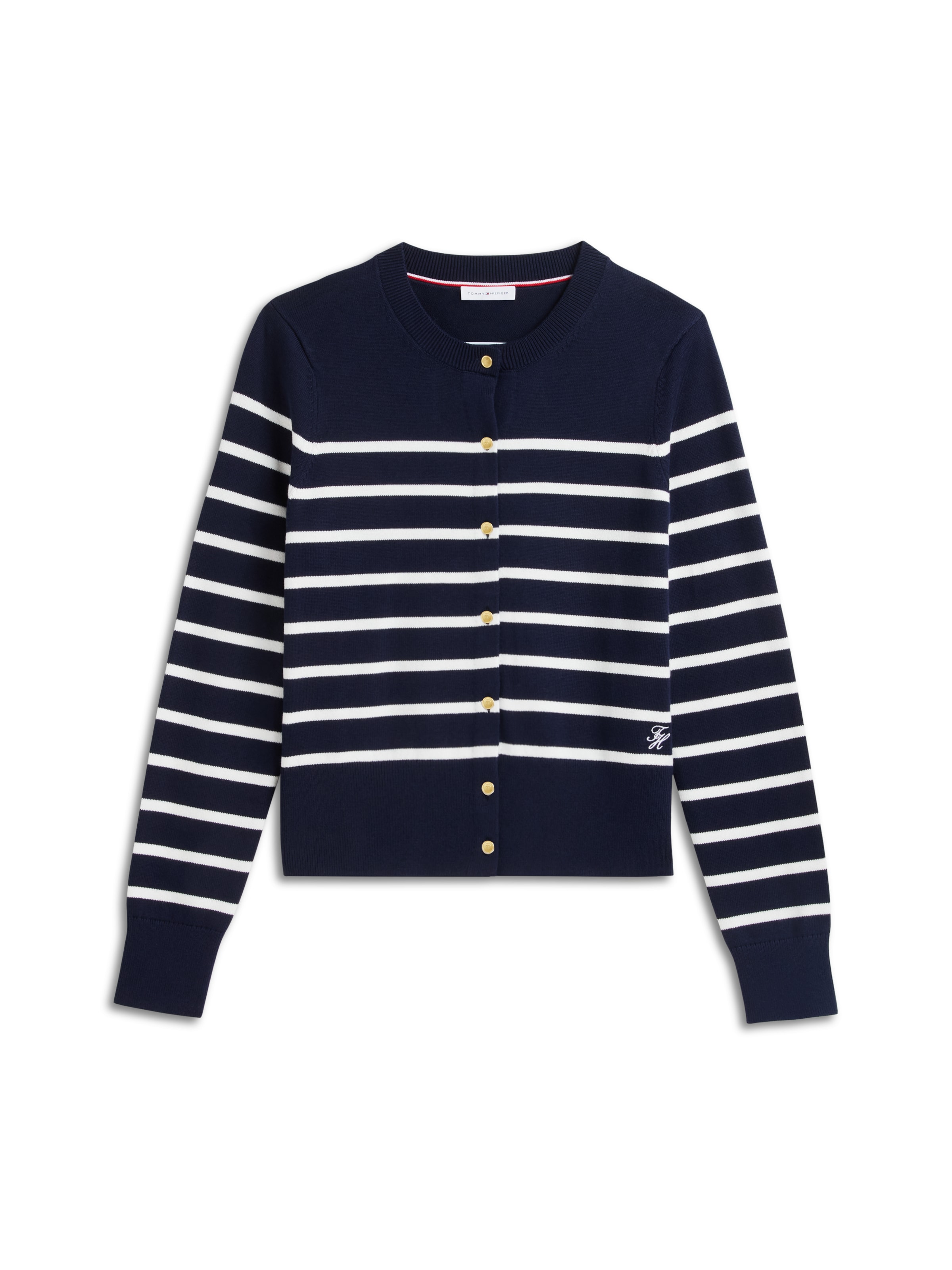TOMMY HILFIGER - Cárdigan en azul: frente
