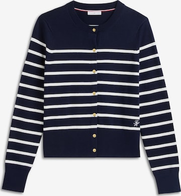 TOMMY HILFIGER Kardigan w kolorze niebieski: przód