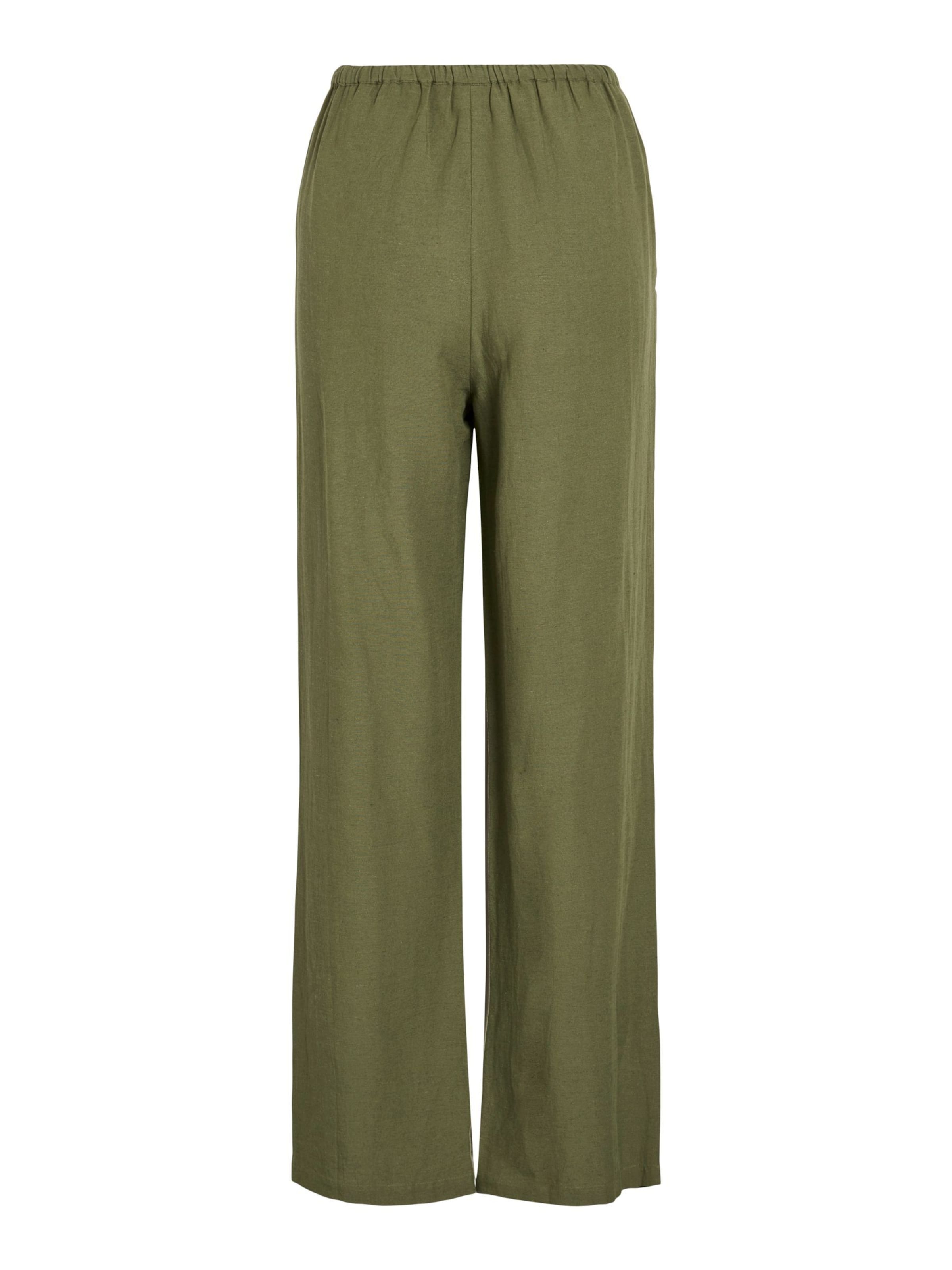 Wide Leg Pantalon VILA en vert