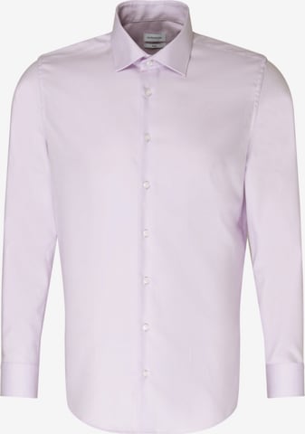 Chemise business SEIDENSTICKER en violet : devant