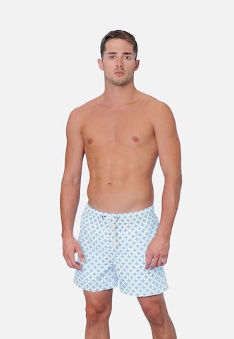 Gassa d'Amante Zwemshorts in Blauw: voorkant