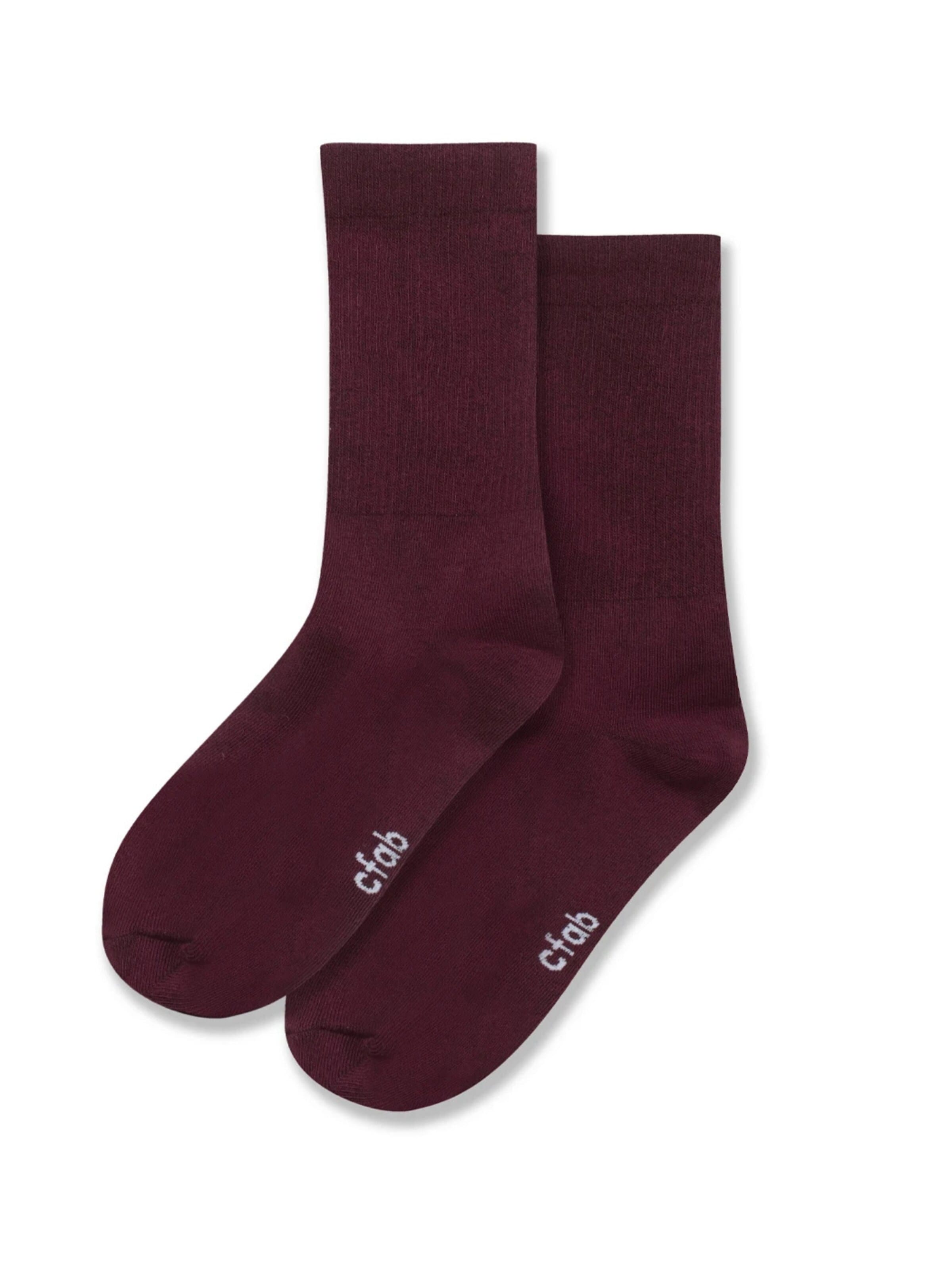Chaussettes 'Lange Sportsocken | 4er Pack' cfab en rouge