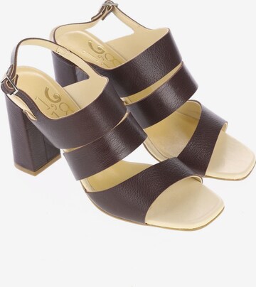 1 Sandals & High-Heeled Sandals in 39 in Brown: front