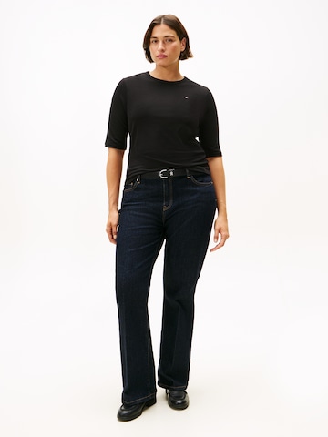 T-shirt Tommy Hilfiger Curve en noir