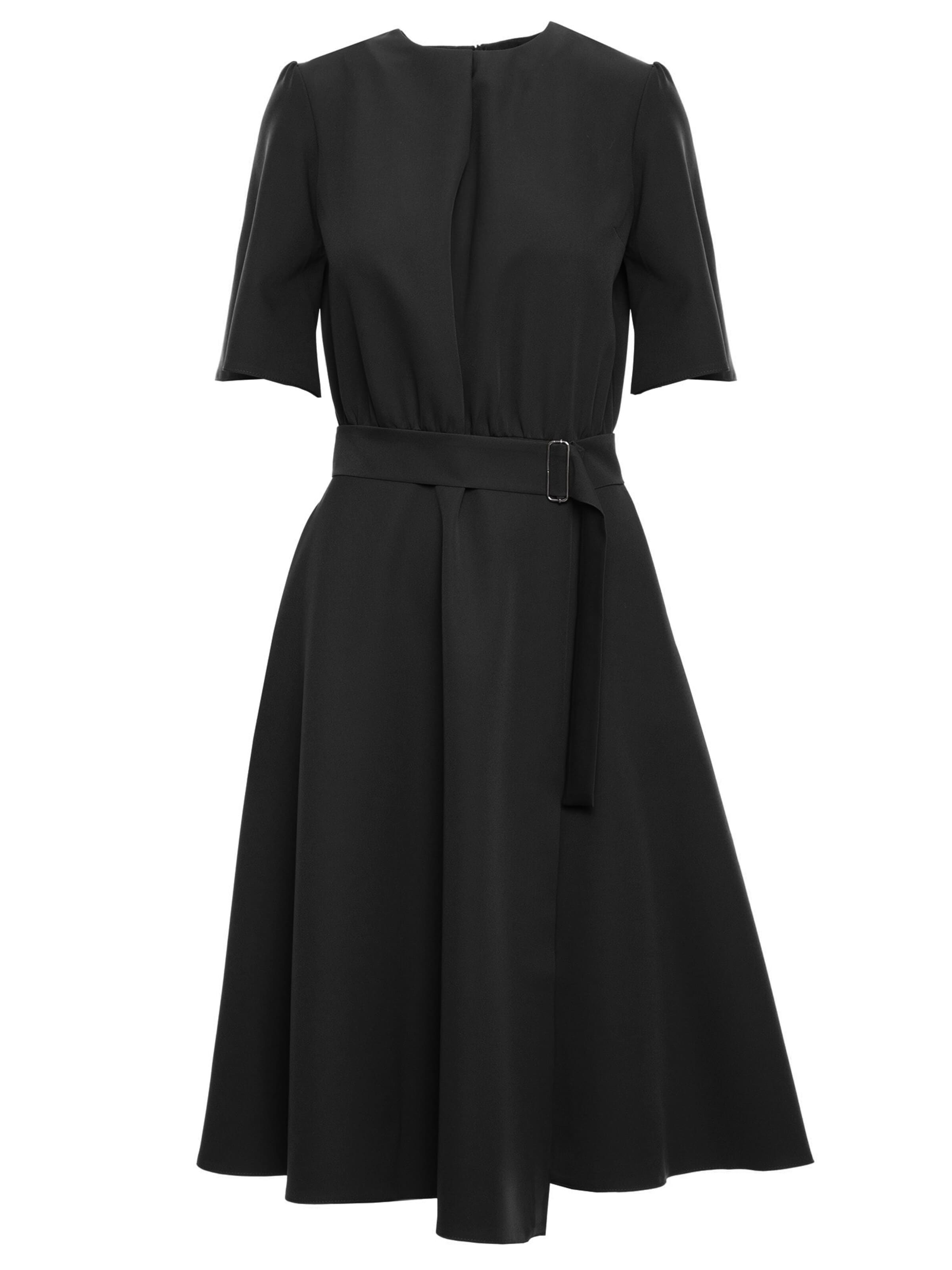 Rochie de cocktail ' M396 ' de la made of emotion pe negru: față