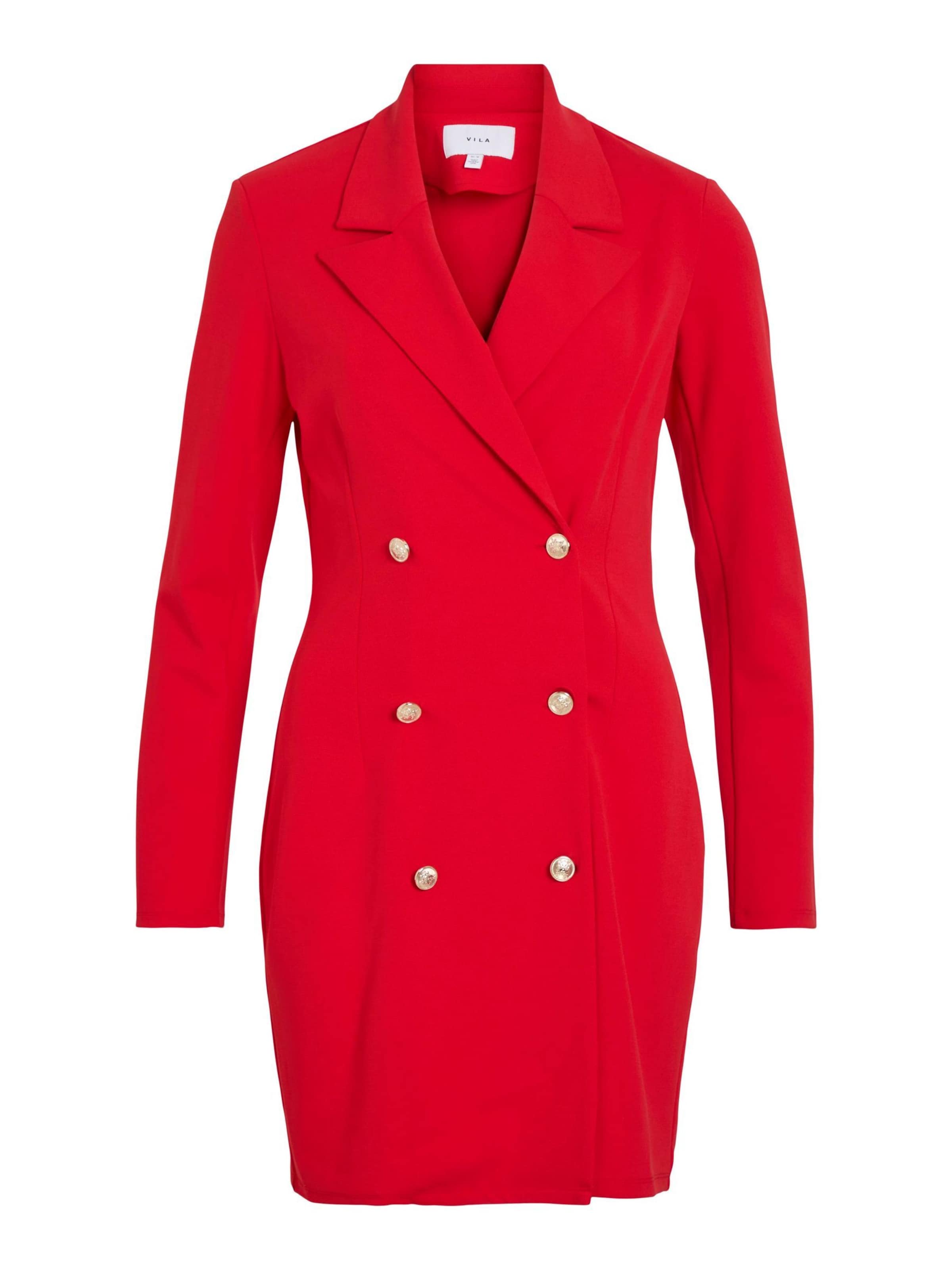 VILA - Vestido en rojo: frente