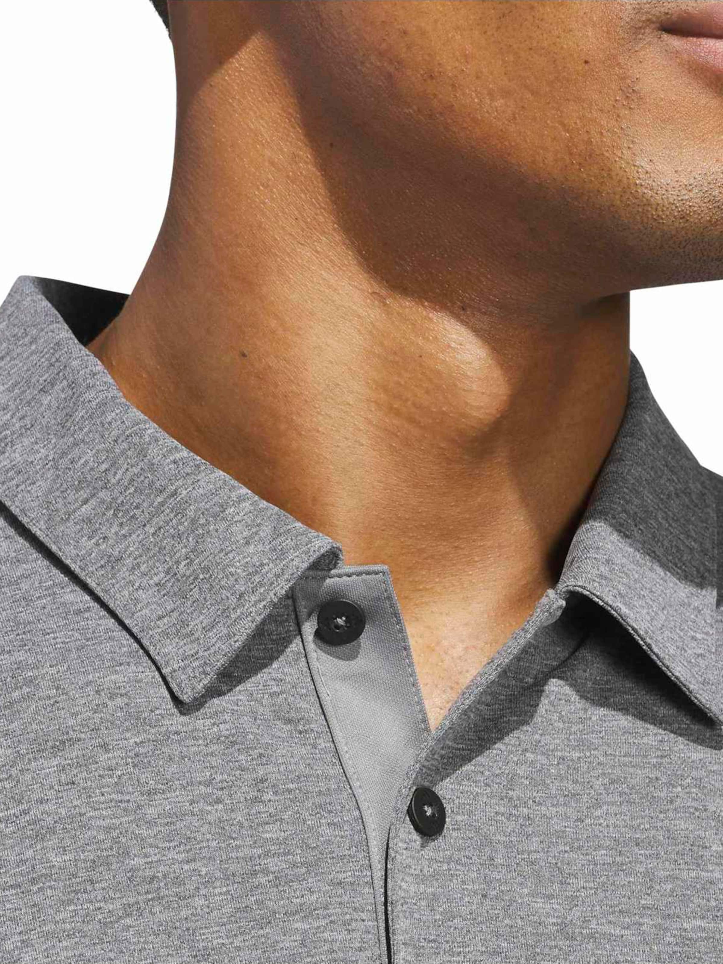 ADIDAS GOLF - Camiseta funcional 'CORE HEATHER' en azul