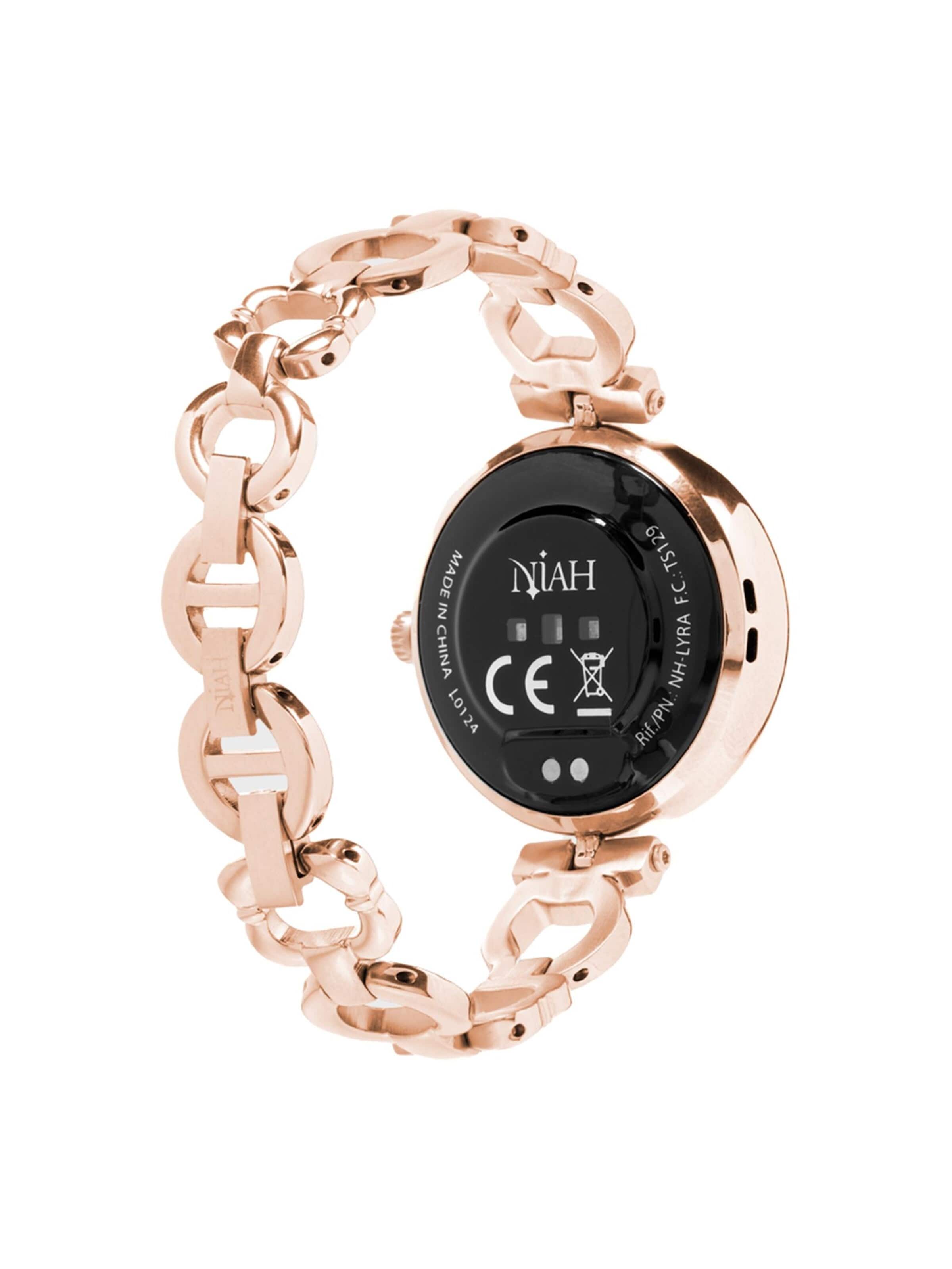 Montre digitale 'Smart Watch Lyra Gold Rose' Techmade en or