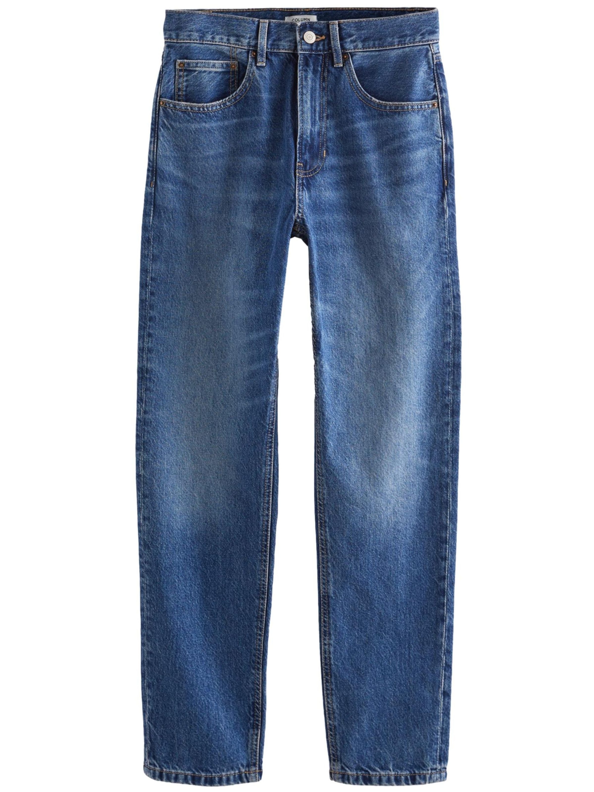 Next Tapered Jeans in Blau: Vorderseite