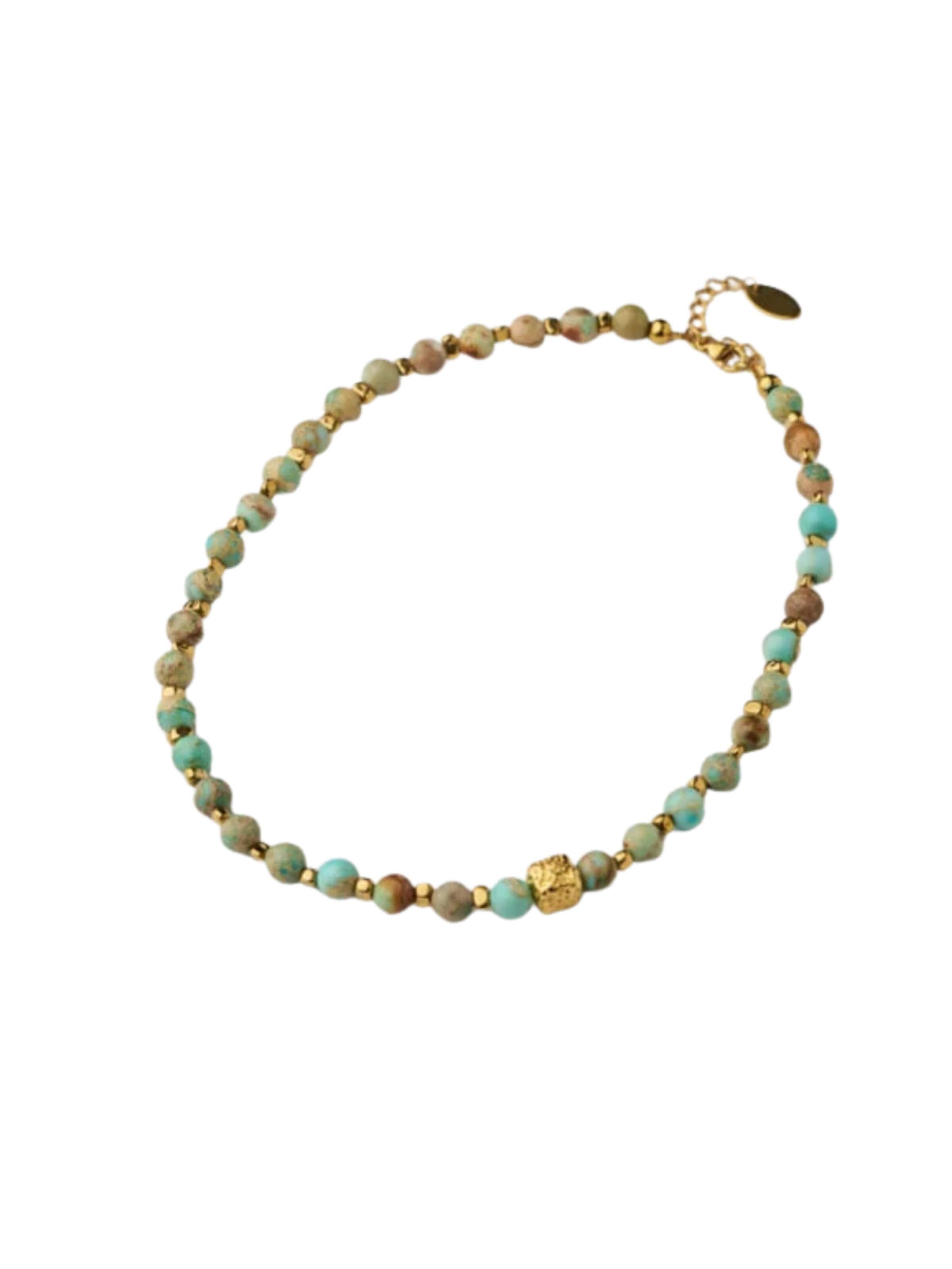 THE GEM STORIES JEWELRY Necklace in Blue: front