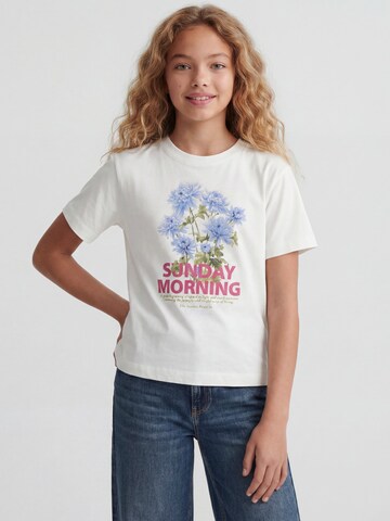 JJXX Shirt 'JXSANDRA' in Wit: voorkant