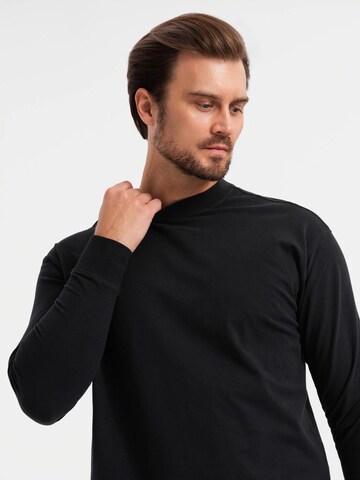 Ombre Shirt 'OM-LSBC-0129' in Black