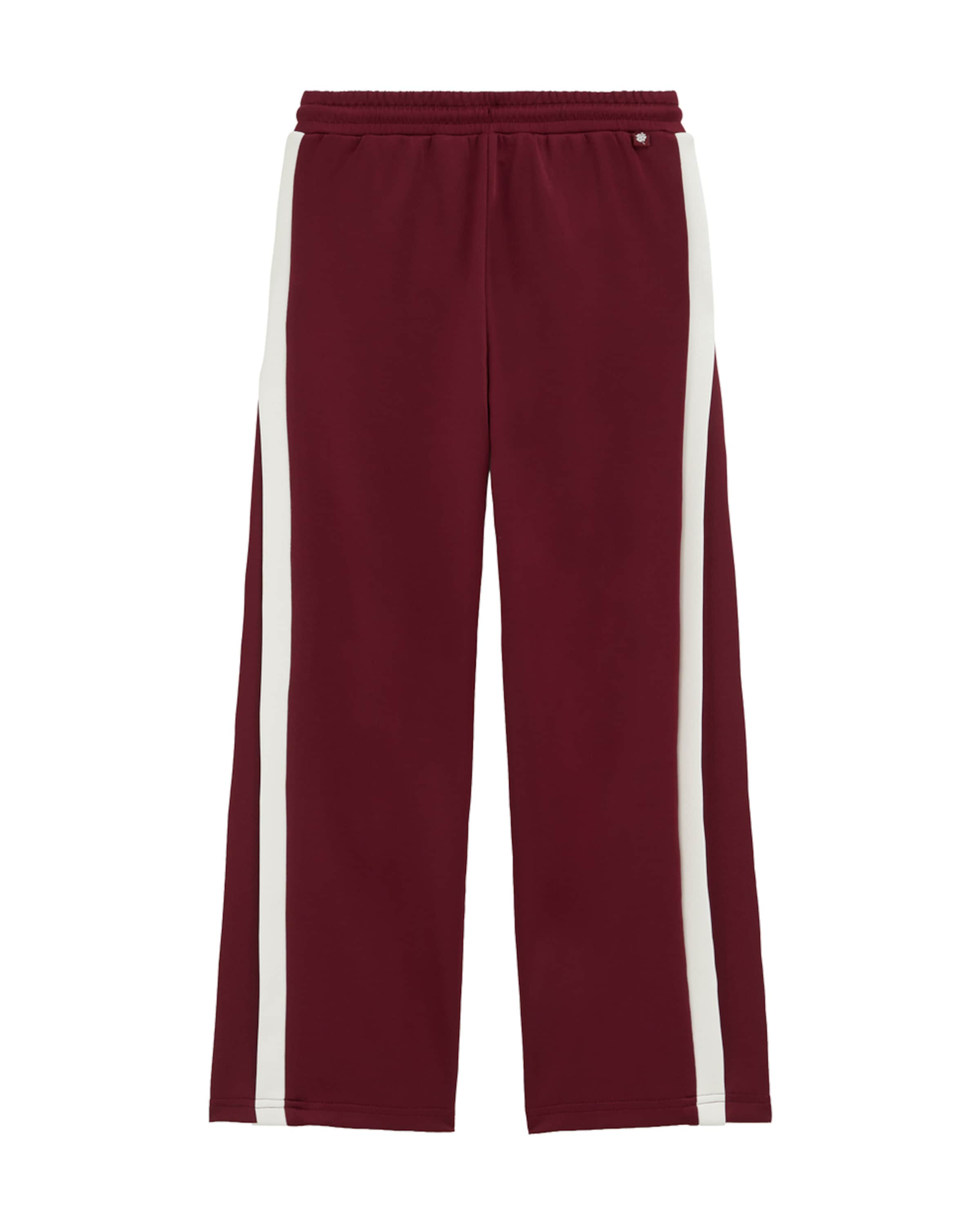 WE Fashion Loose fit Trousers in Red
