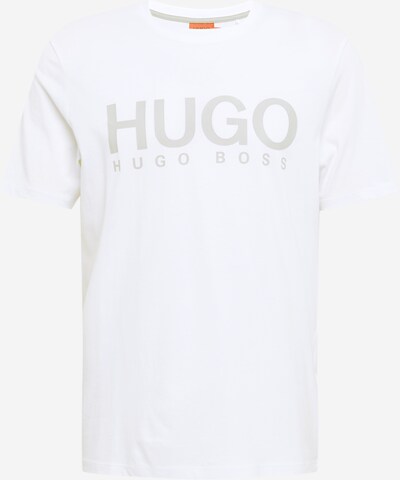 Tricou 'Dolive' HUGO pe gri / alb, Vizualizare produs