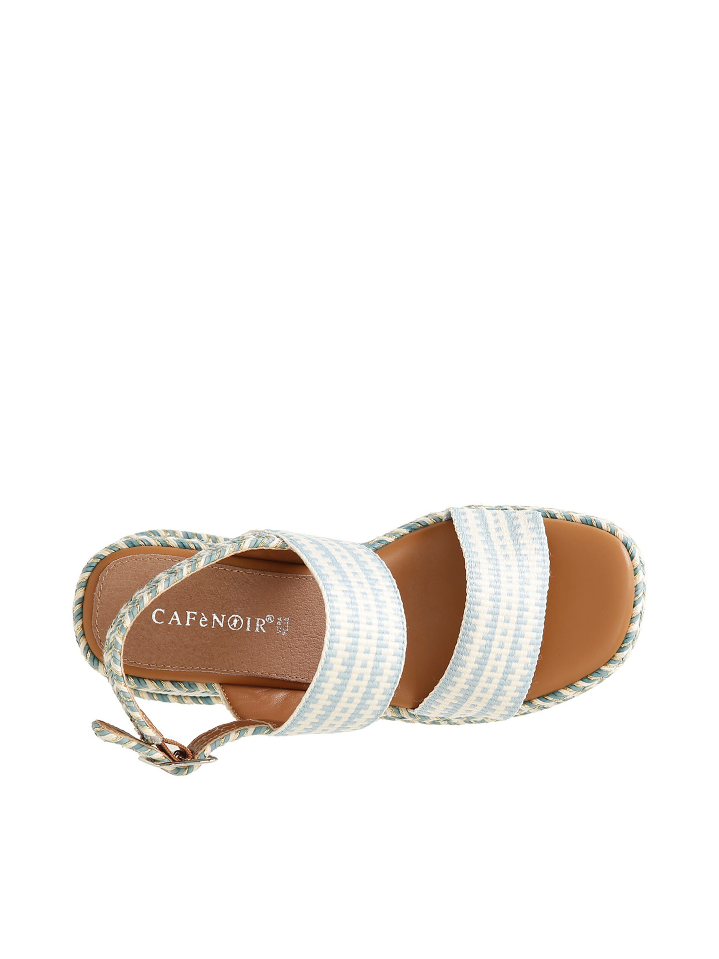 CAFè NOIR Sandaal in Blauw