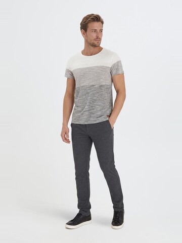 BLEND - Camisa 'Jakob' em cinzento