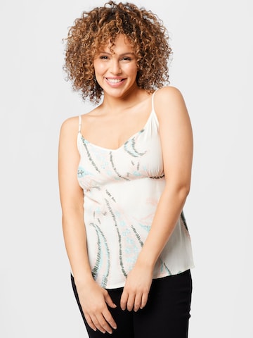 NÜMPH Top 'DOLLY' in Beige: front