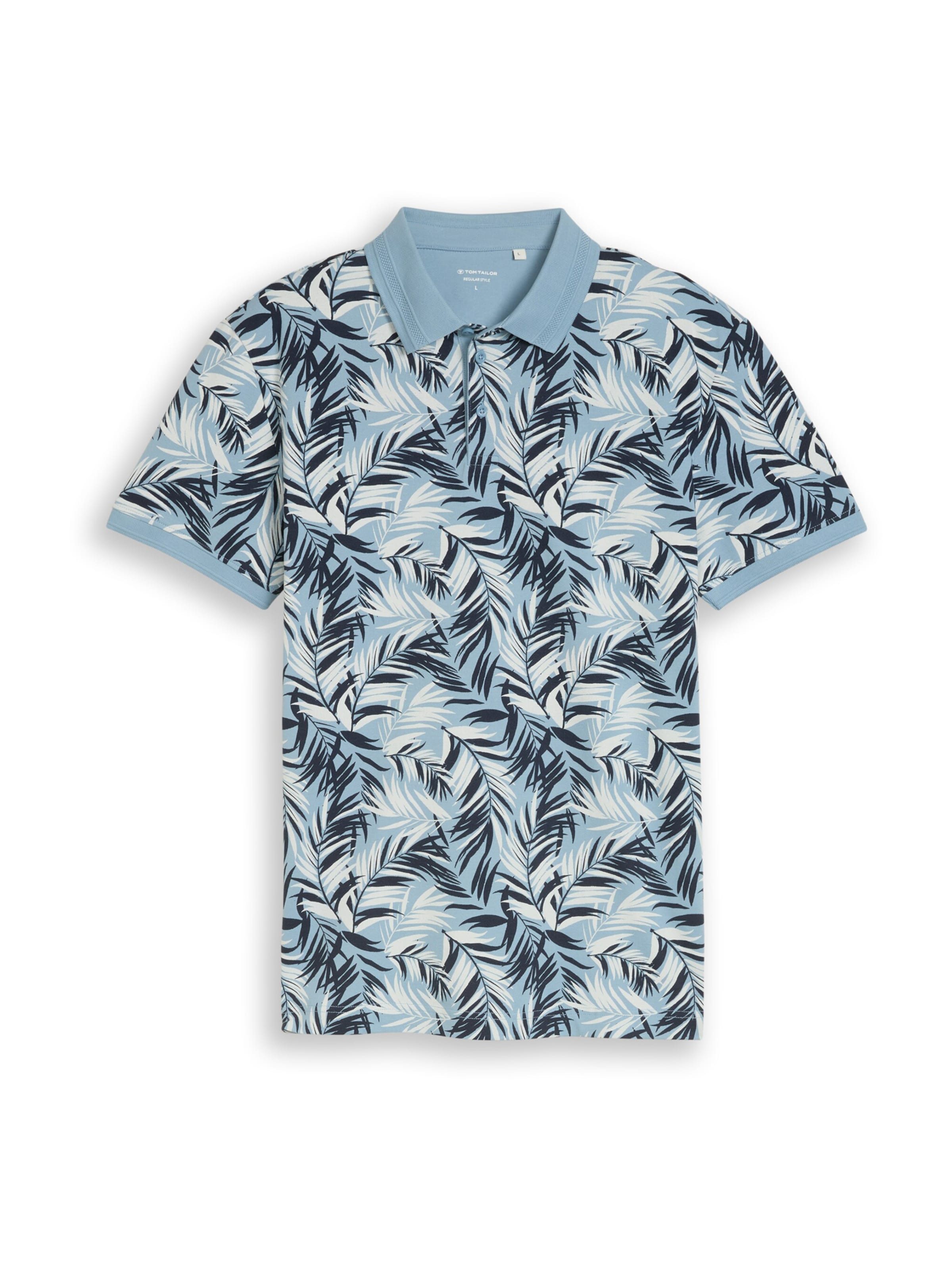 TOM TAILOR Póló - kék: elől