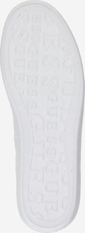 Baskets basses 'ROSENNA' GUESS en blanc