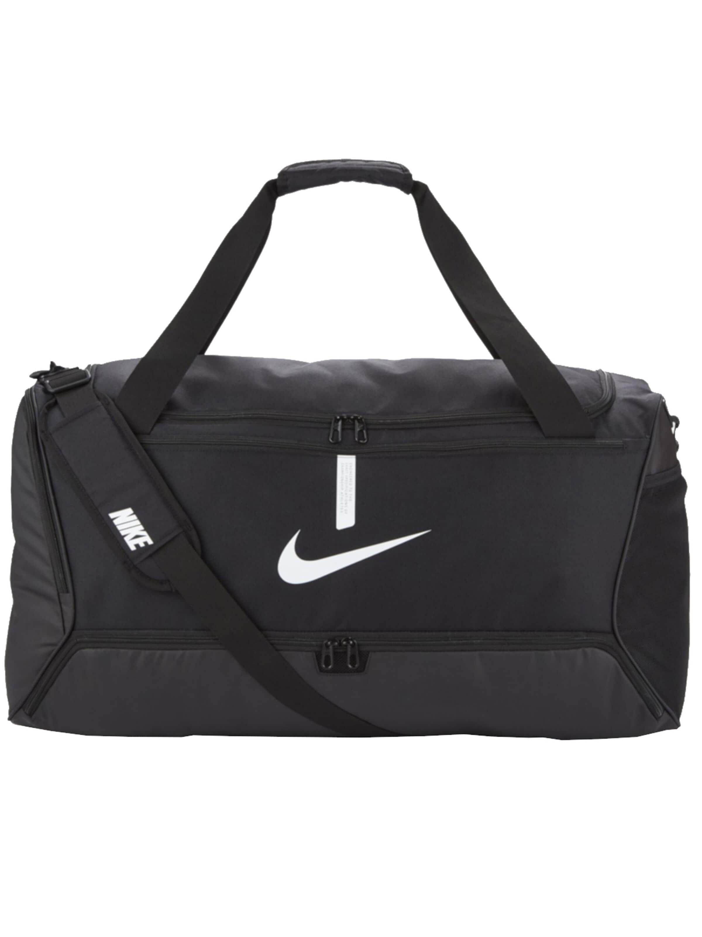 NIKE Sports bag in Black: front