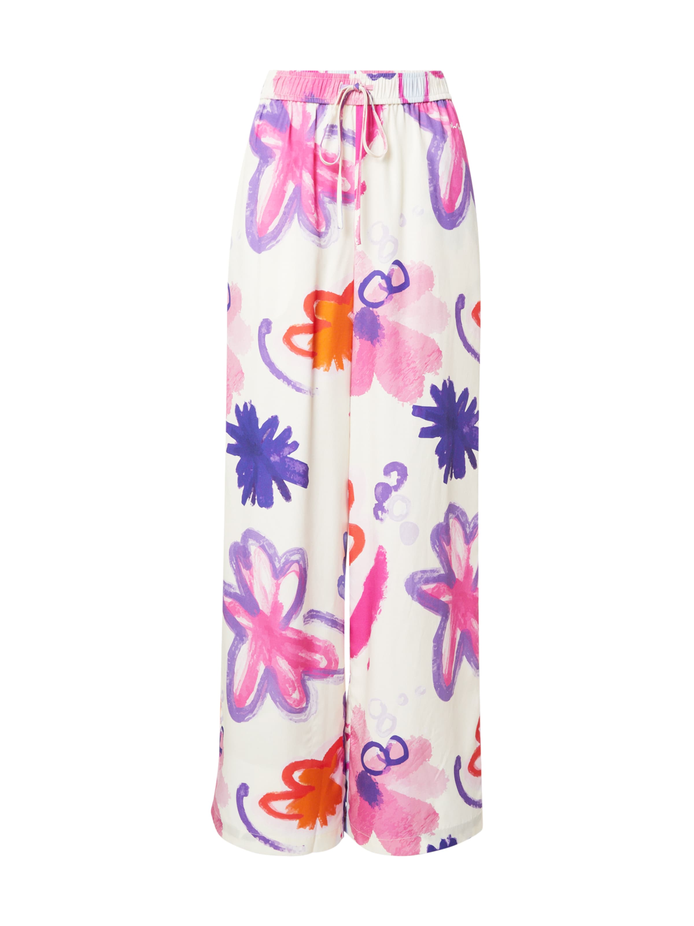 OH APRIL - Loosefit Pantalón 'Antonia' en blanco: frente