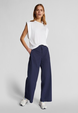 Wide Leg Pantalon chino North Sails en bleu