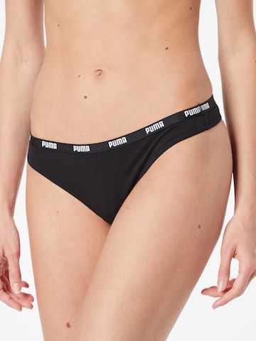 PUMA Sports underpants in Black: front