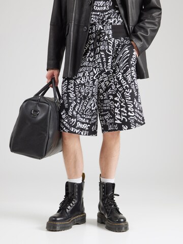 regular Pantaloni di Versace Jeans Couture in nero: frontale