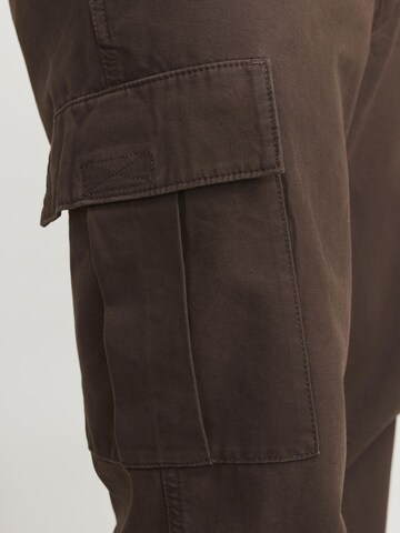 Jack & Jones Plus Loosefit Cargobukser i brun