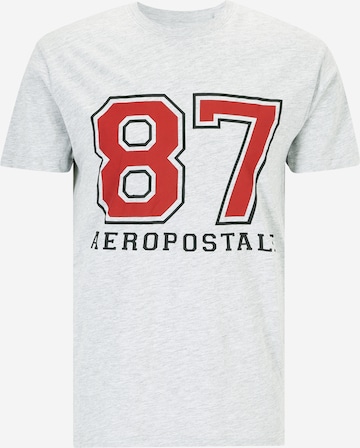 T-Shirt AÉROPOSTALE en gris : devant