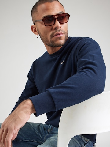 La Martina Μπλούζα φούτερ σε μπλε